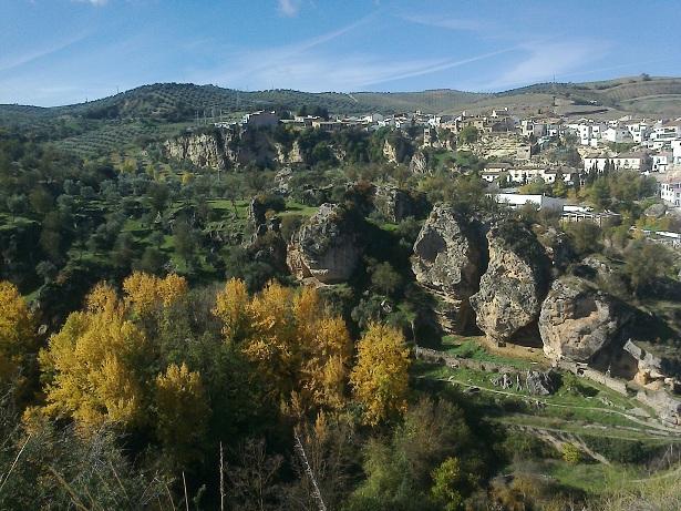 Una vista de los Tajos de Alhama Una vista de los Tajos de Alhama.