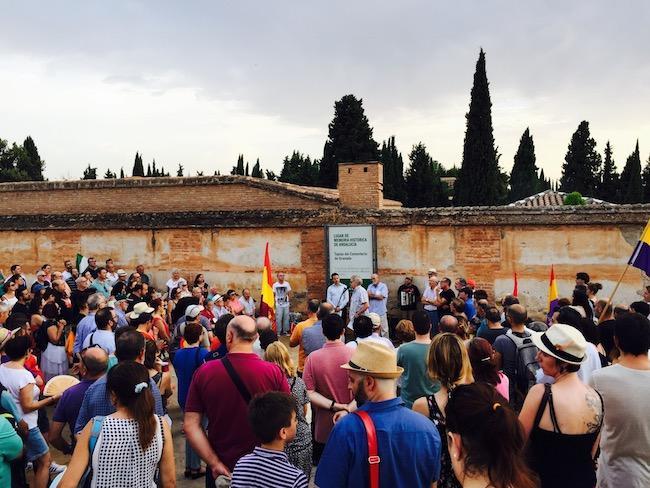 Acto celebrado el pasado año el 18 de julio.