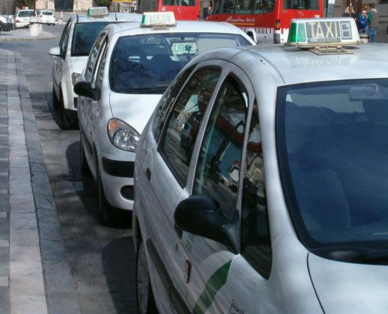 Taxis en Granada.