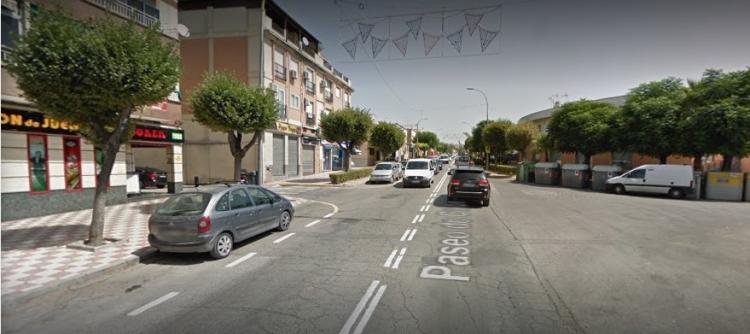 El suceso ocurrió en el Paseo de Colón. El suceso ocurrió en el Paseo de Colón.
