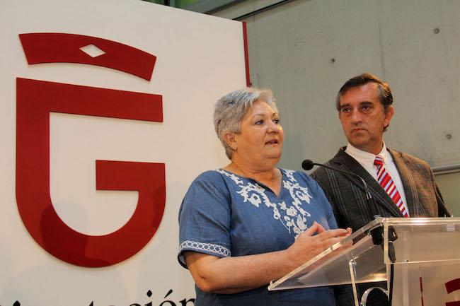 María Ángeles Blanco y Manuel Gómez.