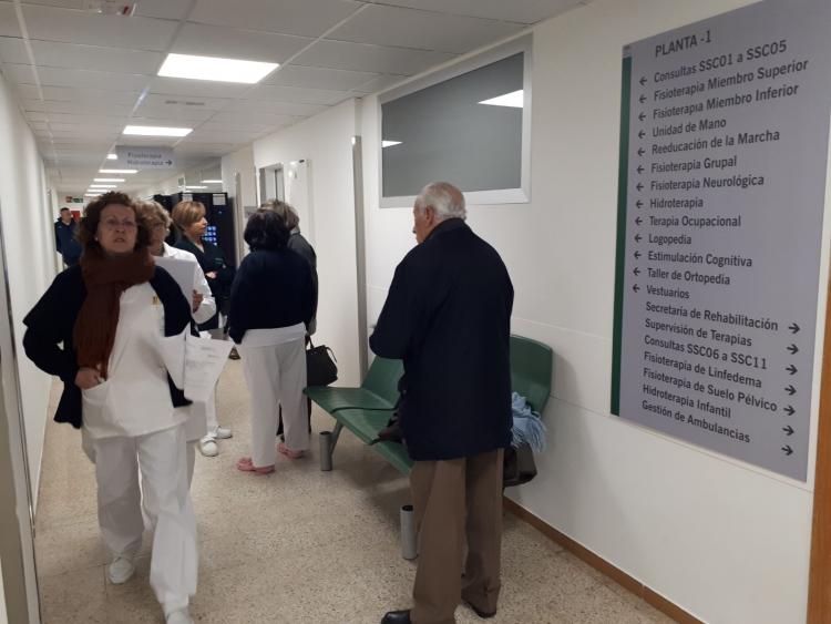 Primer día de actividad en Trauma, que reabrió con Fisioterapia y Rehabilitación. Primer día de actividad en Trauma, que reabrió con Fisioterapia y Rehabilitación.