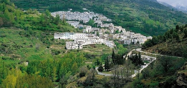 Vista de Trevélez.