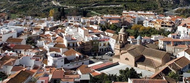 Vista de Vélez de Benaudalla Vista de Vélez de Benaudalla.