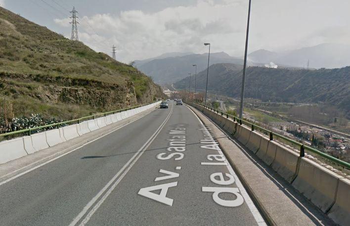 Avenida Santa María de la Alhambra.