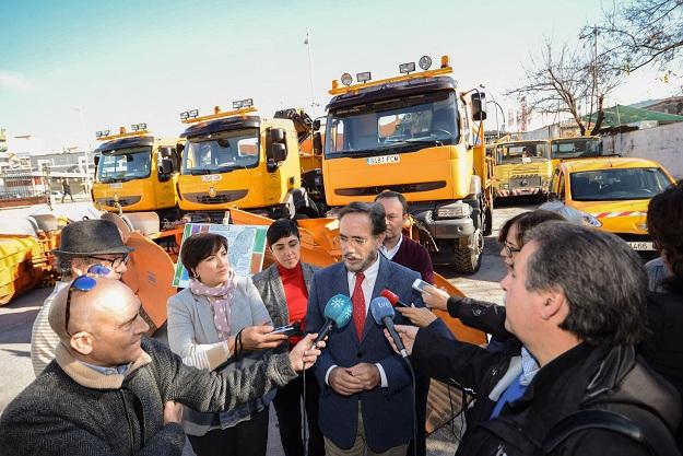 El consejero de Fomento informa del dispositivo invernal.