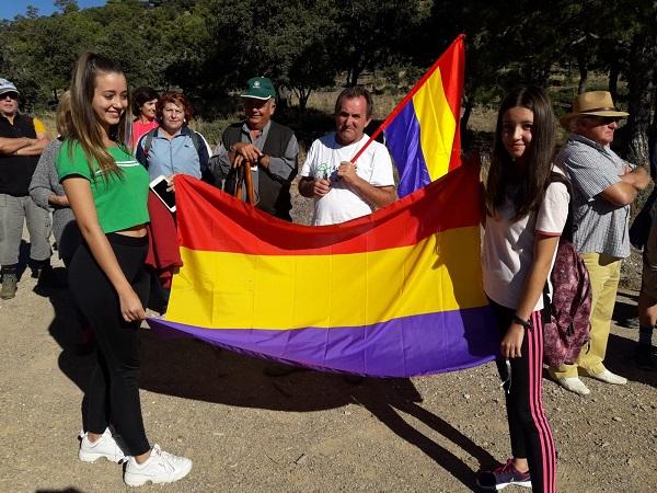 Los participantes recorrieron la ruta de los maquis.