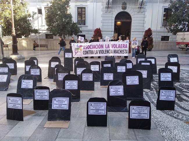 Instalación de La Volaera, en Plaza del Carmen.