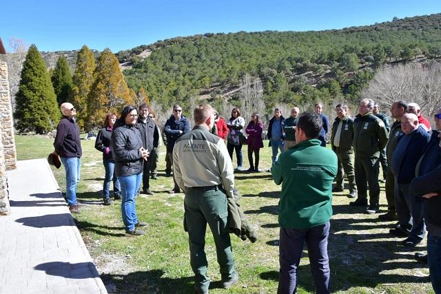 Área de acampada 'La Fraguara', en la pedanía de Charches.