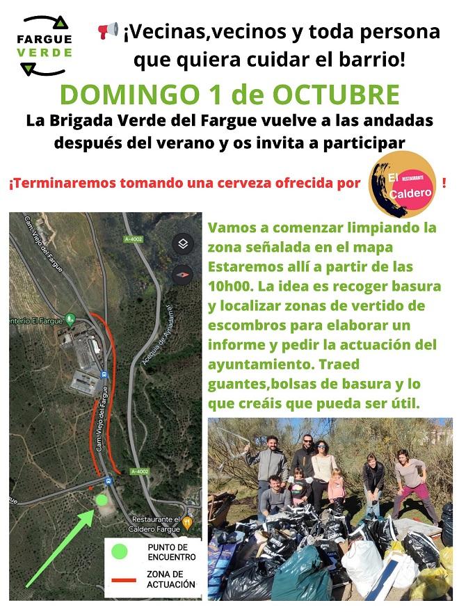 Cartel de la convocatoria. 