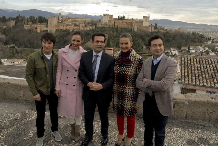 Jordi Cruz, Eva González, Samantha Vallejo-Nágera y Pepe Rodríguez.