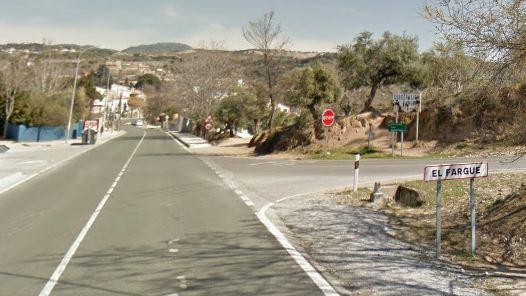 Entrada al barrio de El Fargue.