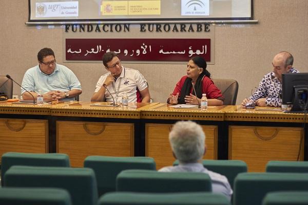 Un momento del debate en la Euroárabe.