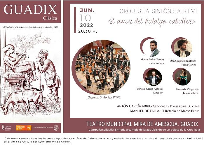 Cartel del concierto de este viernes.
