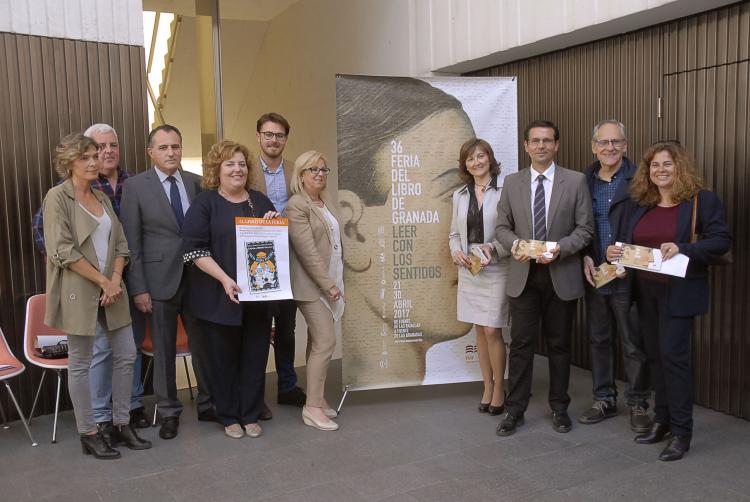 Presentación de la Feria del Libro de Granada.