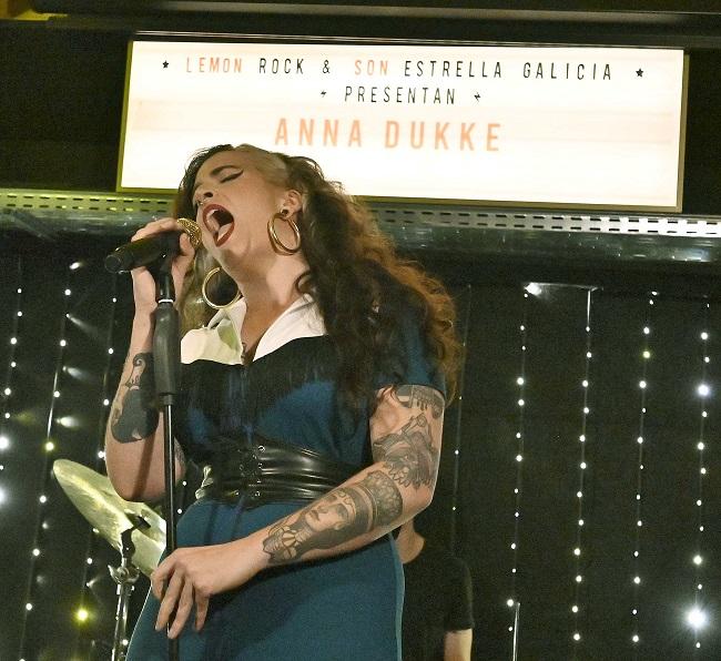 Anna Dukke, en el Lemon.