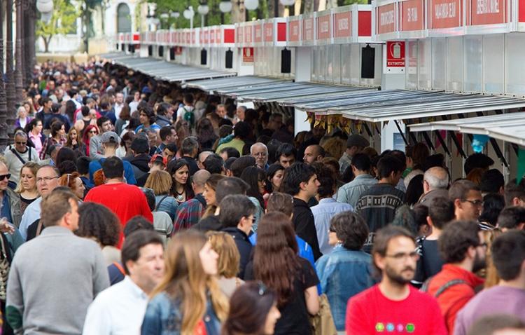 Imagen de la Feria del Libro del pasado año.