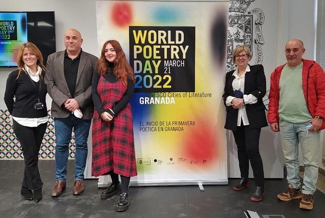 Presentación de las actividades del Día Mundial de la Poesía.