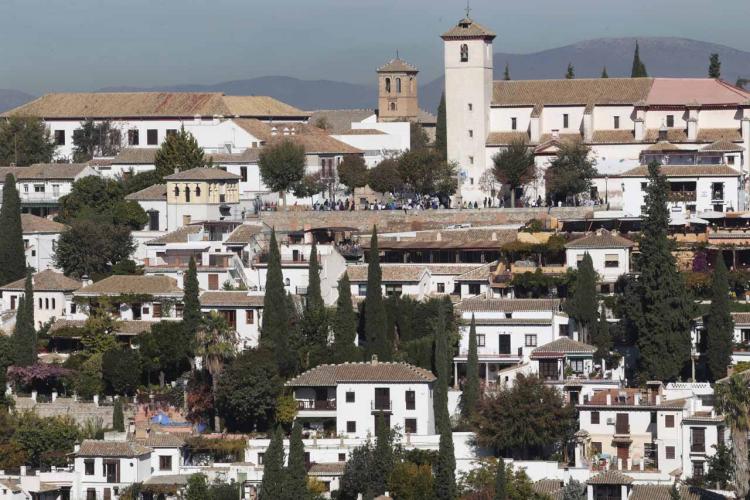 Vista del Albaicín.