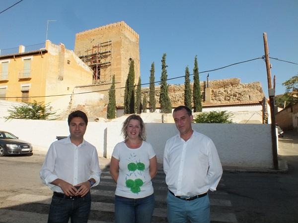 La alcaldesa y los concejales de Urbanismo y Turismo y Hacienda y Patrimonio. La alcaldesa y los concejales de Urbanismo y Turismo y Hacienda y Patrimonio.