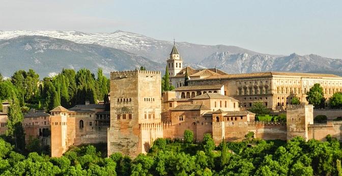 Vista de la Alhambra.