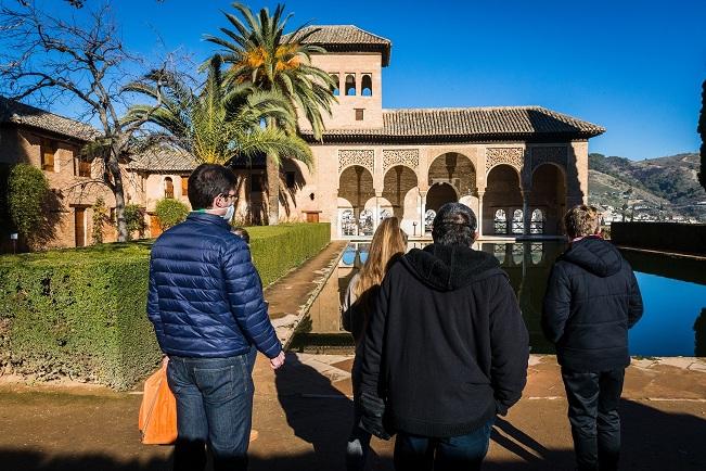 Una actividad del programa 'Alhambra en familia'.