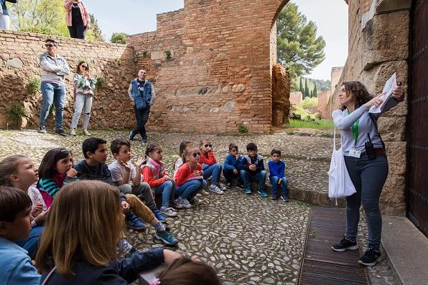 Una de las visitas para familias de una edición anterior. 