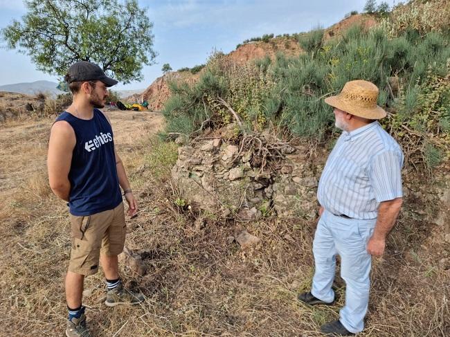 Las intervenciones en el Peñón del Fuerte de Yegen seguirán con cargo a un programa de la Diputación.