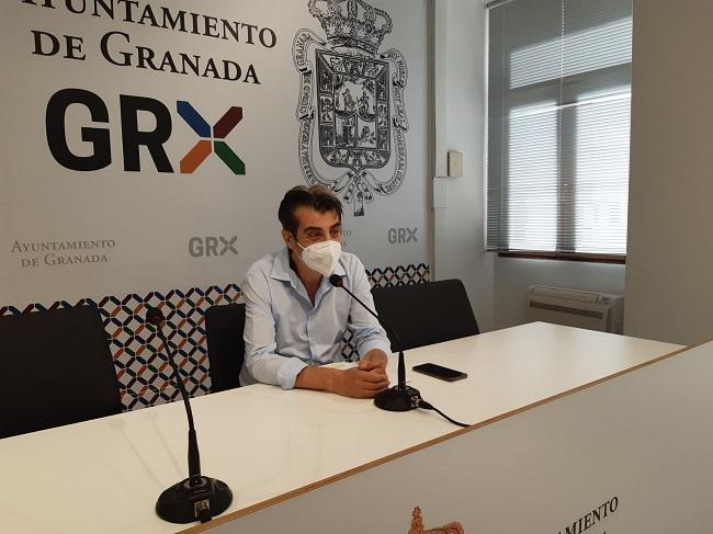 Antonio Cambril, este martes en rueda de prensa.