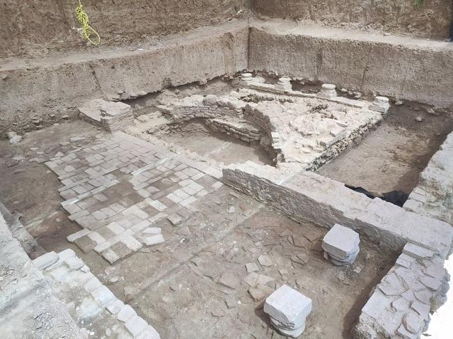  Imagen de archivo del proyecto arqueológico de la Villa Romana.