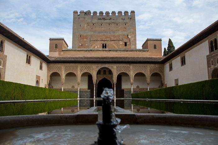 Imagen de la Alhambra durante el anterior estado de alarma.