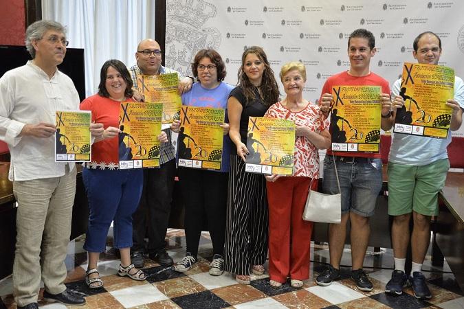 Presentación del festival flamenco solidario. 