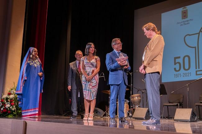 Entrega del Premio Internacional de Poesía.