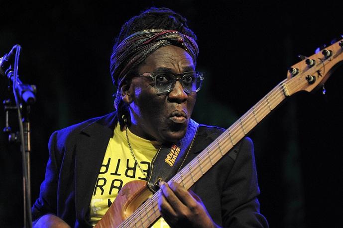 Richard Bona, durante su actuación en Almuñécar.