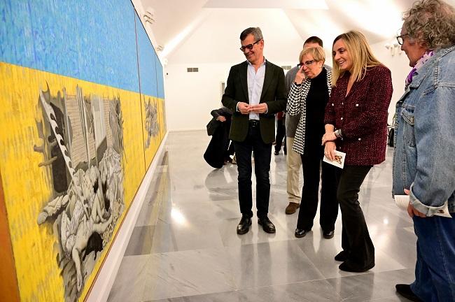 Presentación de la obra de Brazam 'Ucranianos'.