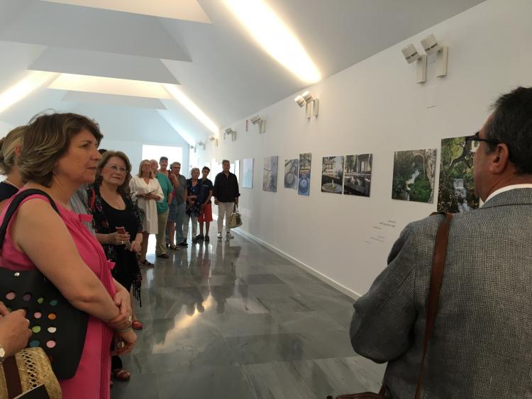 Inauguración de la exposición.