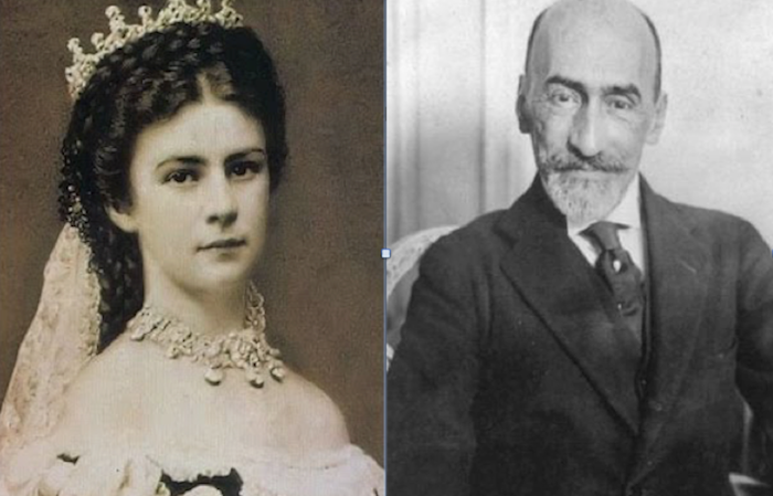 Un reportaje que revela cómo Sisi la emperatriz y Jacinto Benavente coincidieron en la Alhambra.