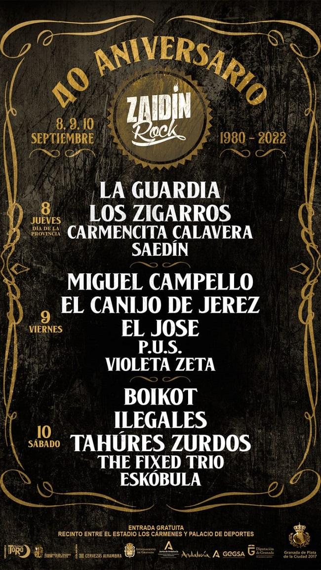 Cartel del festival.