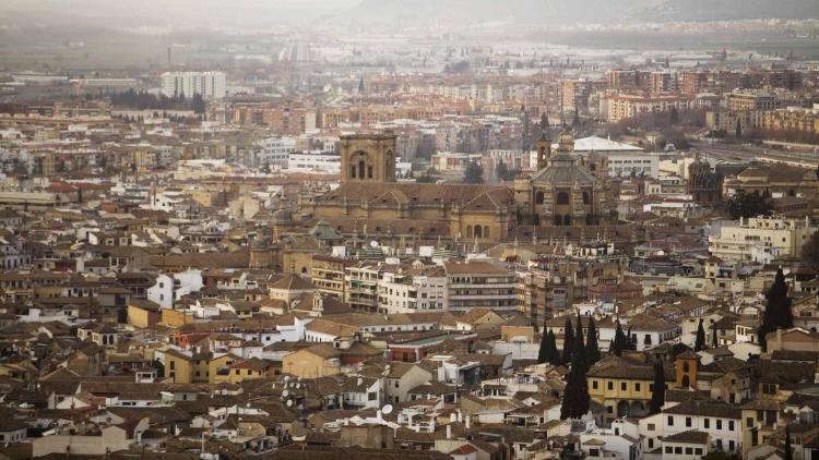 Imagen del Centro Histórico de Granada.