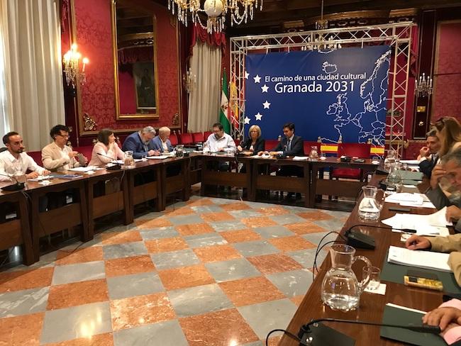 La comisión se ha reunido en el Ayuntamiento.