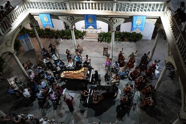Uno de los conciertos de Cursos Internacionales de Interpretación Musical Eduardo del Pueyo
