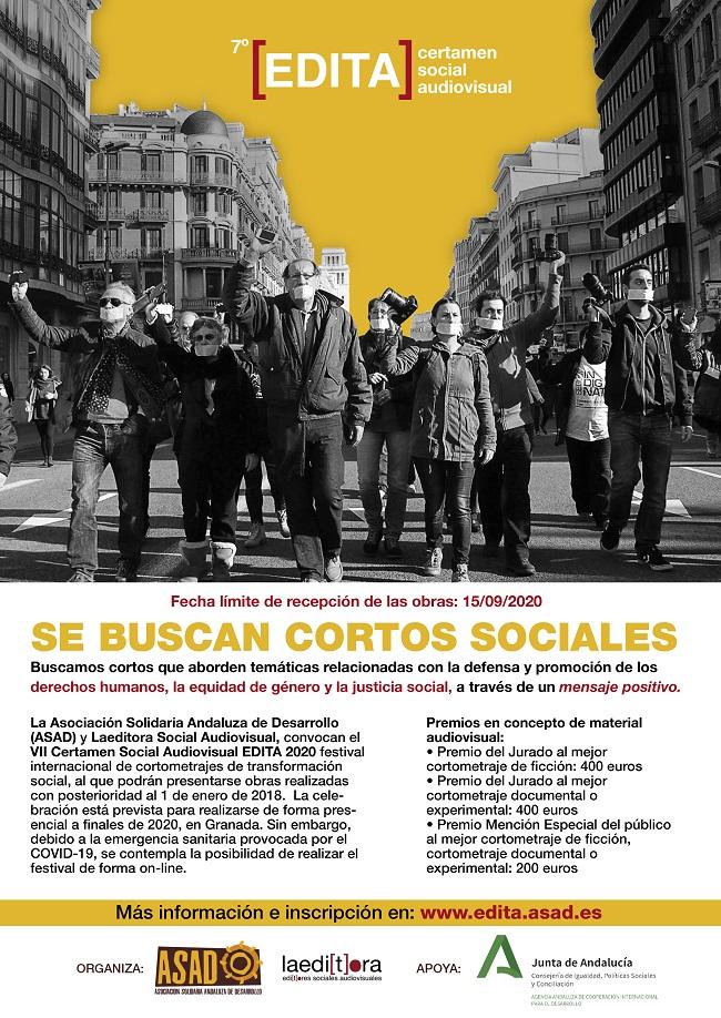 Cartel del festival EDITA 2020. Cartel del festival EDITA 2020.