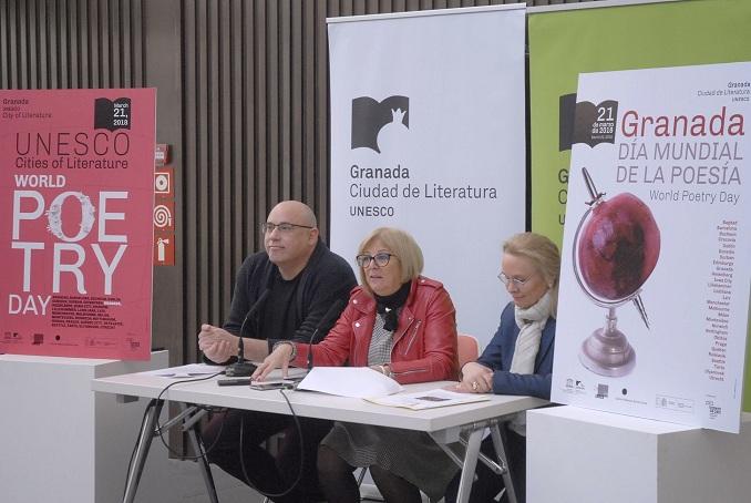 Presentación del proyecto de difusión de la poesía. 