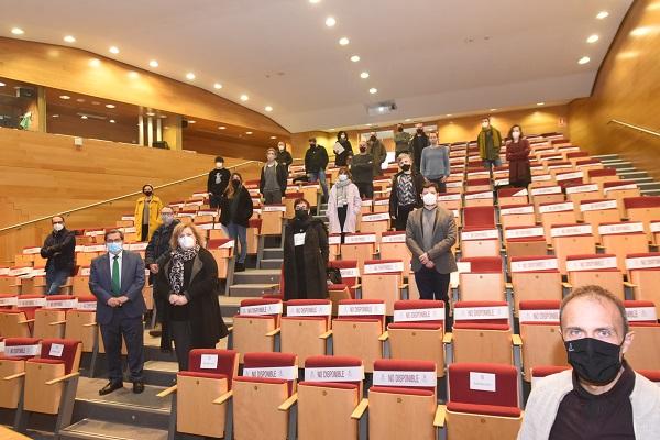 Acto de entrega de los premios.