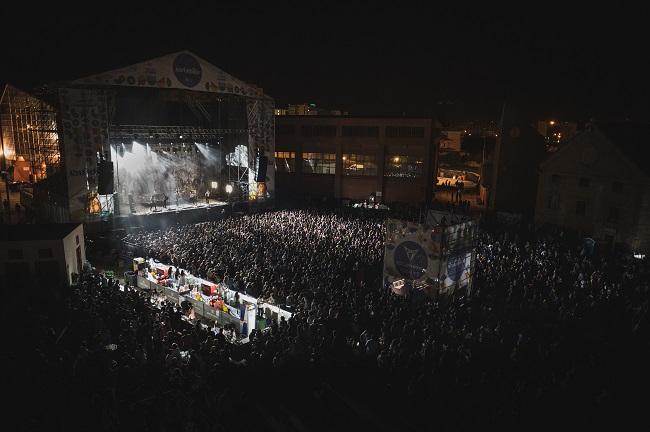 Imagen del escenario el pasado sábado.