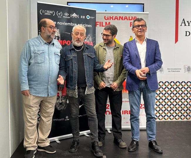 Presentación en el Ayuntamiento de Granada del documental sobre Eric Jiménez.