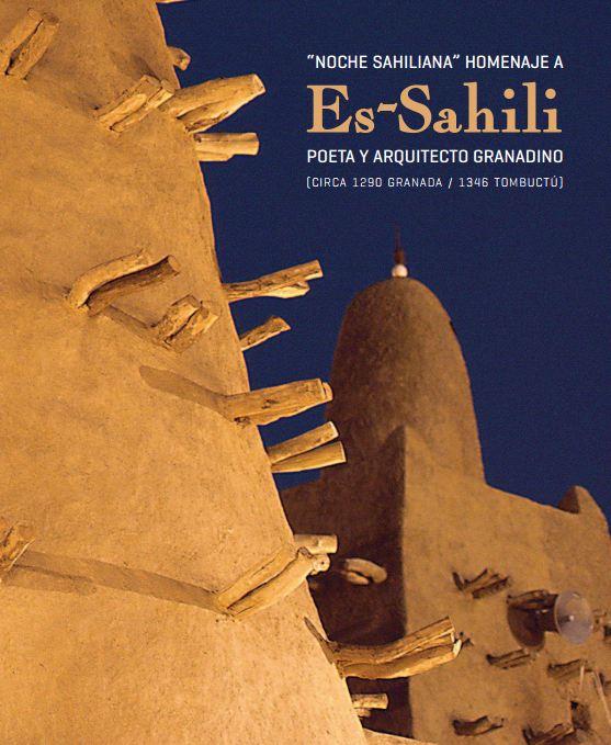 Cartel del homenaje a Es-Sahili.
