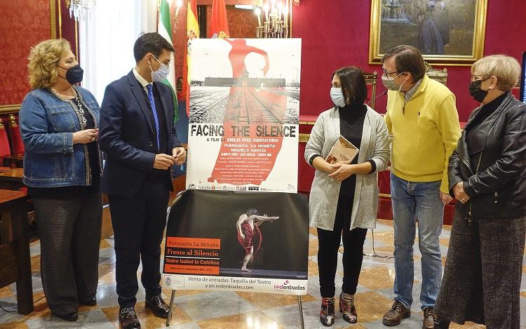 Presentación del rodaje de la película en el salón de plenos. 