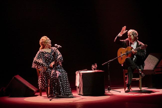 Estrella Morente en una imagen de su actuación en Suma Flamenca.