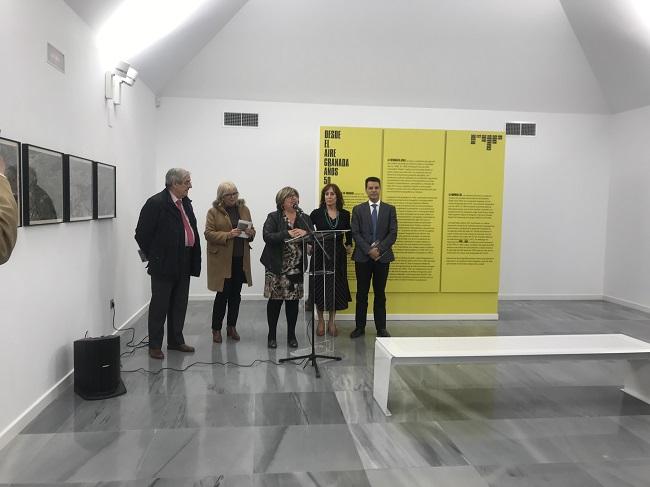 Inauguración de la exposición.